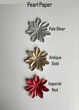 Load image into Gallery viewer, Pearl Paper Colour Choices
